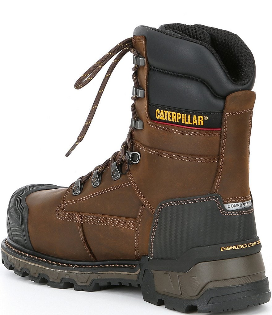 Cat Footwear Men's Excavator XL 8#double;Waterproof Composite Toe Work Boot