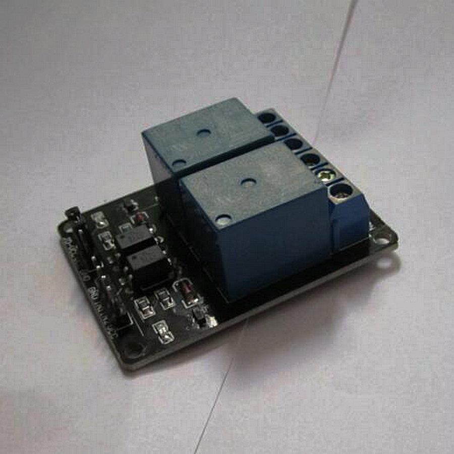 1PCS/LOT 5V 2 Channel Relay Module Shield for ARM PIC AVR DSP Electronic 30746