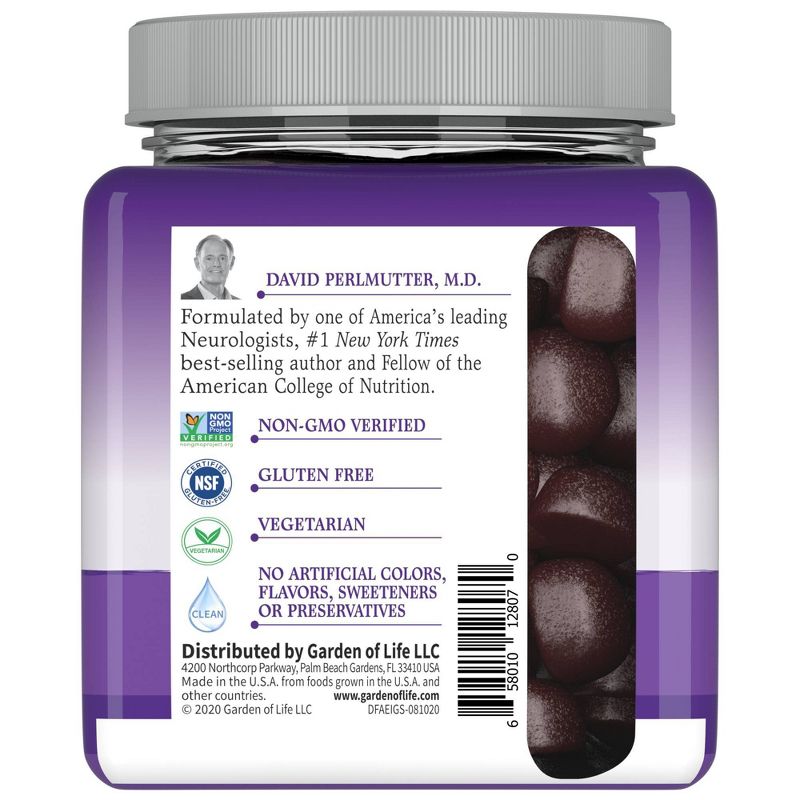 Garden of Life Dr. Formulated Adult Elderberry Gummies - 60ct