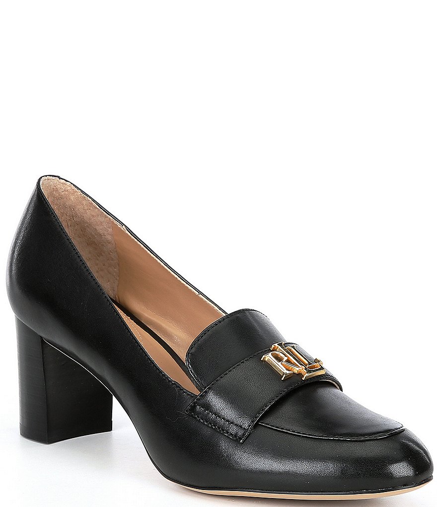 Lauren Ralph Lauren Brendi Leather Pumps