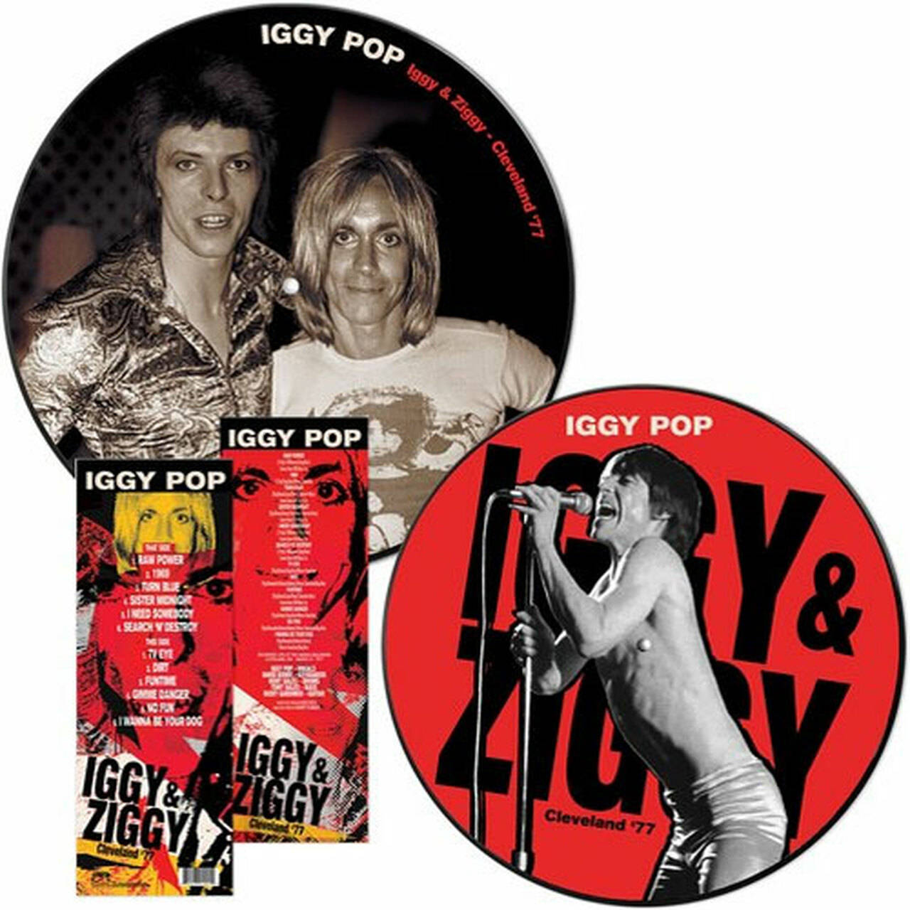 Iggy Pop Iggy & Ziggy - Cleveland '77 LP (Picture Disc) (Vinyl)