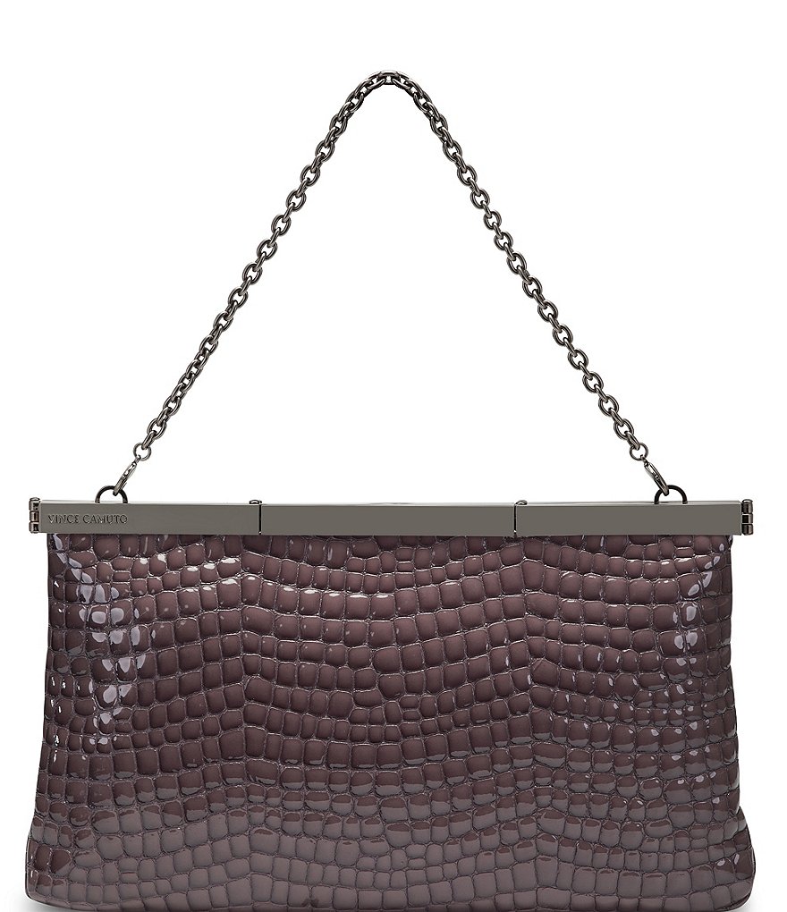 Kate Landry Satin Buckle Clutch Bag