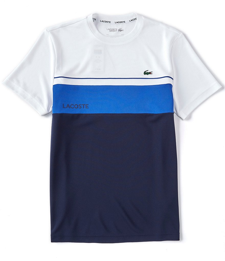 Lacoste Sport Color Block Performance Short-Sleeve Tee