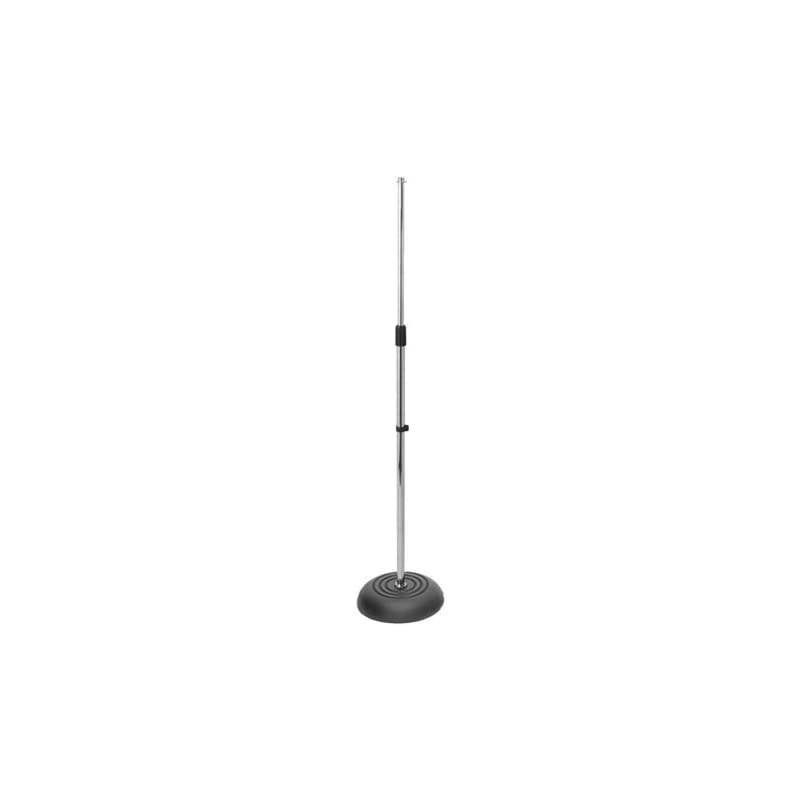 MS7201CH Round Base Microphone Stand Chrome