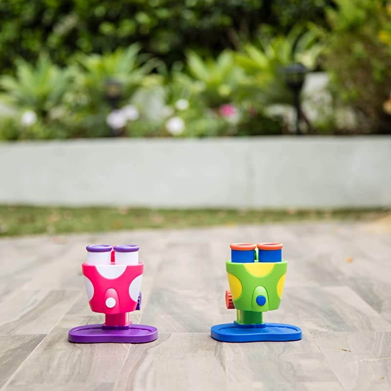 GeoSafari Jr My First Microscope ExtraLarge Dual Eyepieces Preschool STEM Toy Ages 3+