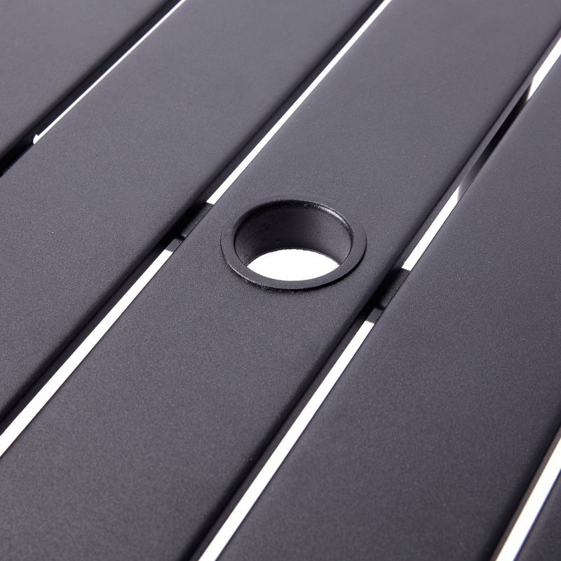 Peaktop 3pc Patio Swivel Bar Height Bistro Set with Cushions - Teamson