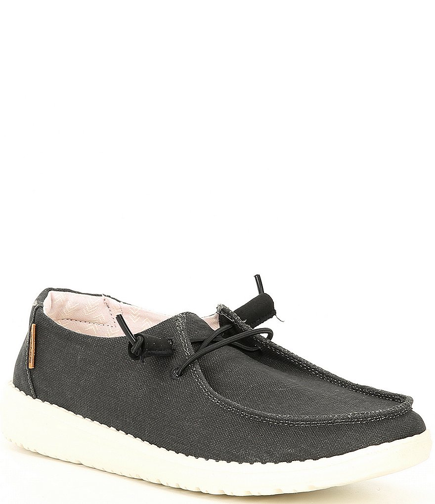 Hey Dude Women's Wendy Washable Chambray Slip-Ons