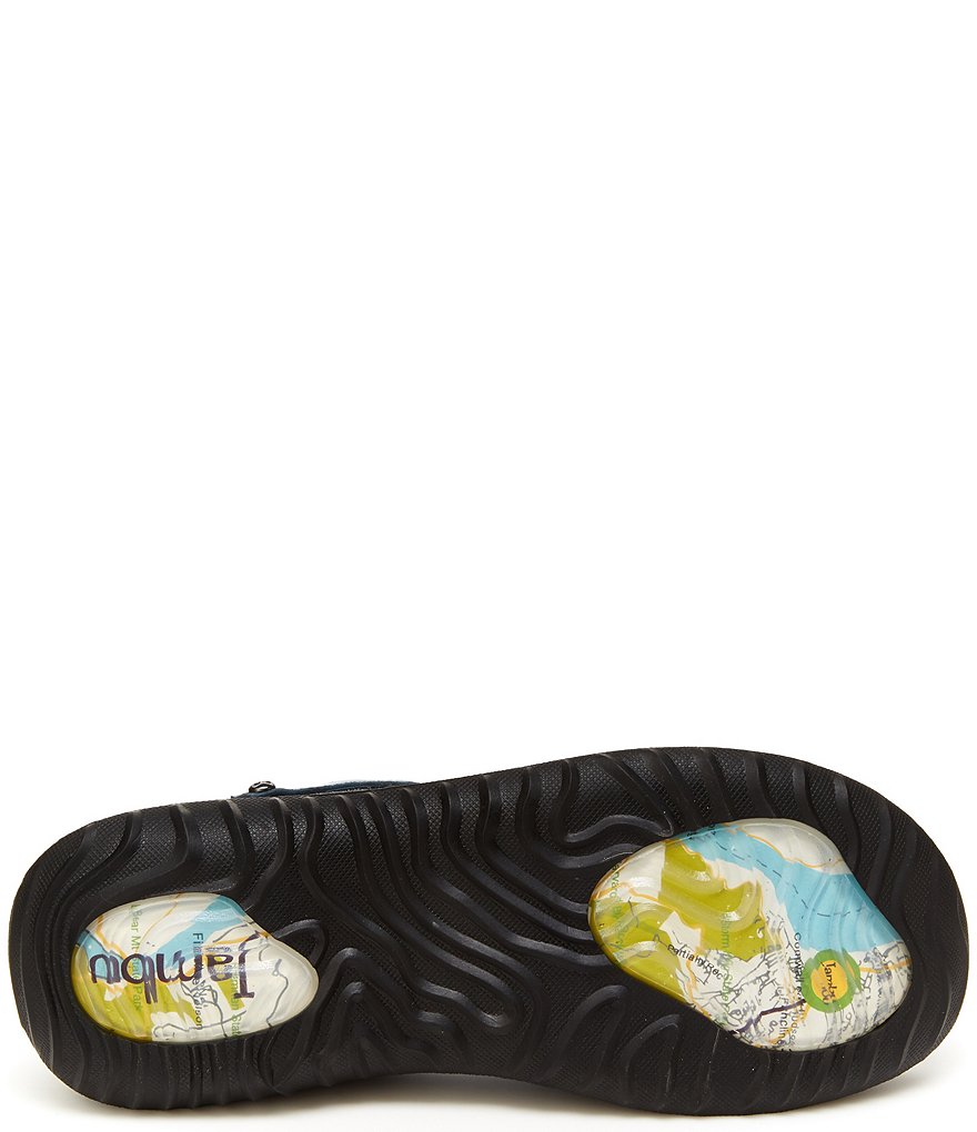 Jambu Creek Leather T-Strap Flat Shoes