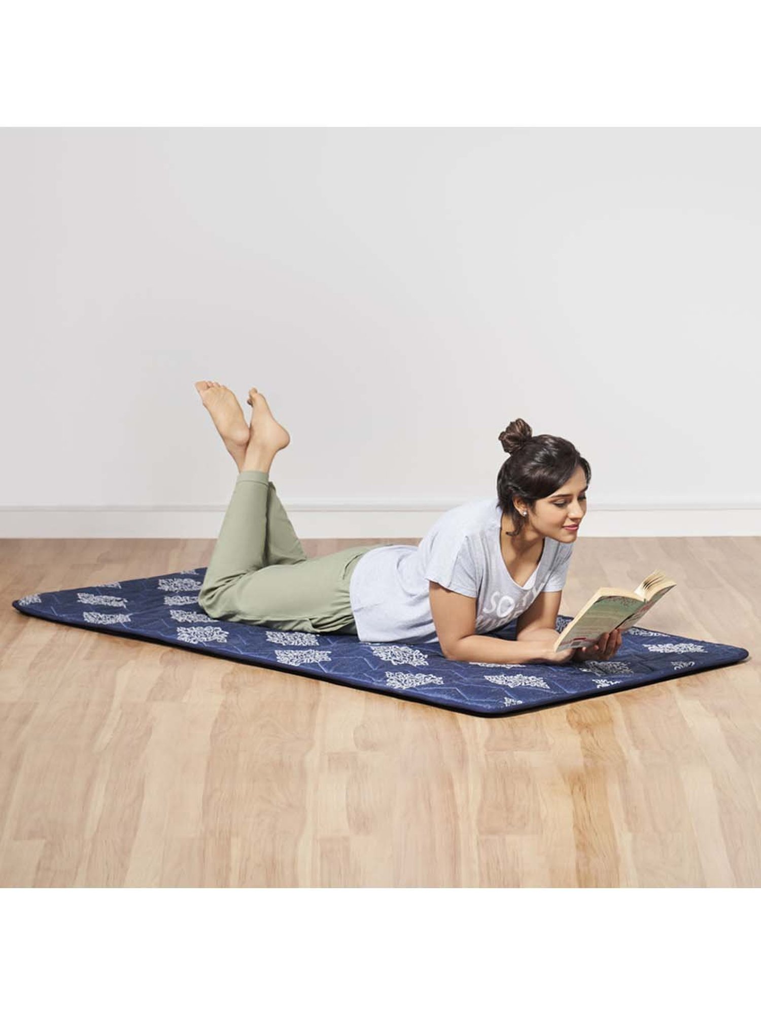 Duroflex Flexi Travel Friendly Foam Slim Mattress - Single Size (78 in. L x 30 in. W)