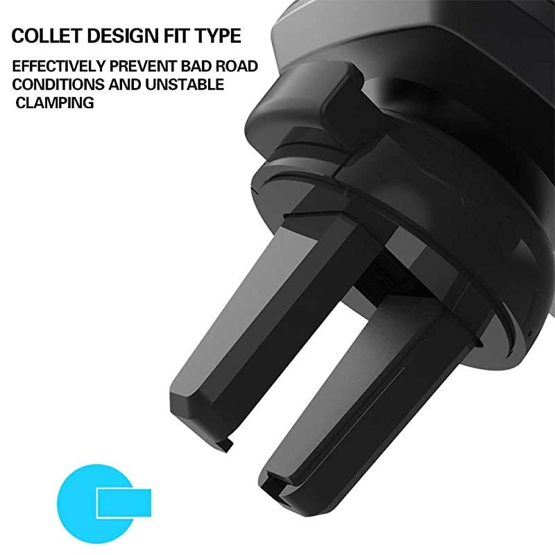 Phone Holder Air Vent Hands-Free Mobile Mount Stand for Universal Cellphone with Samsung Galaxy S20 S10 S9 S8 iPhone 11 Pro Max XS Max X XR 8 Plus Note 10 9 and More