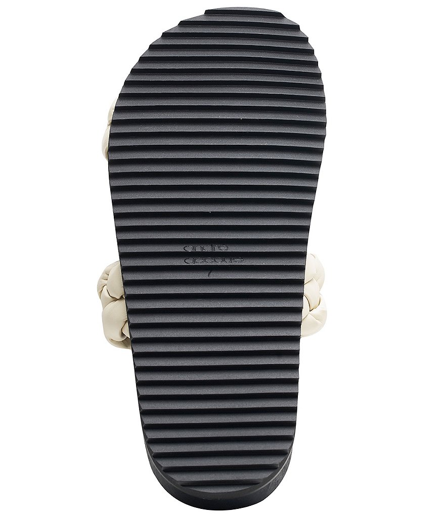 Andre Assous Milly Braided Slide Sandals