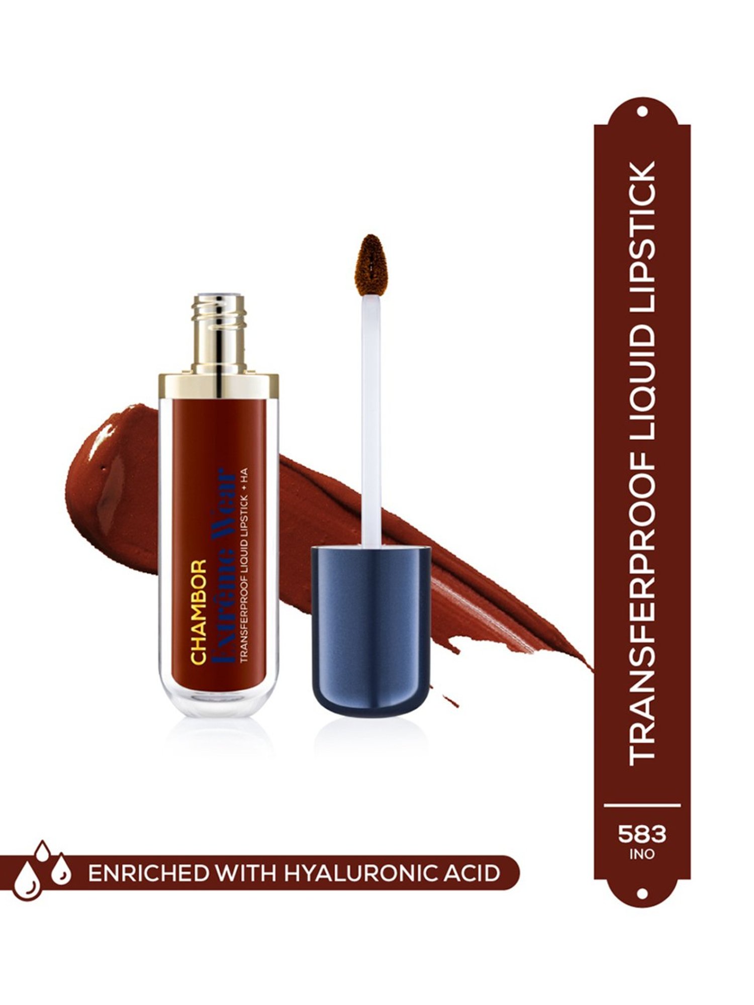 CHAMBOR Extreme Wear Transferproof Liquid Lipstick 583 Ino - 6 ml