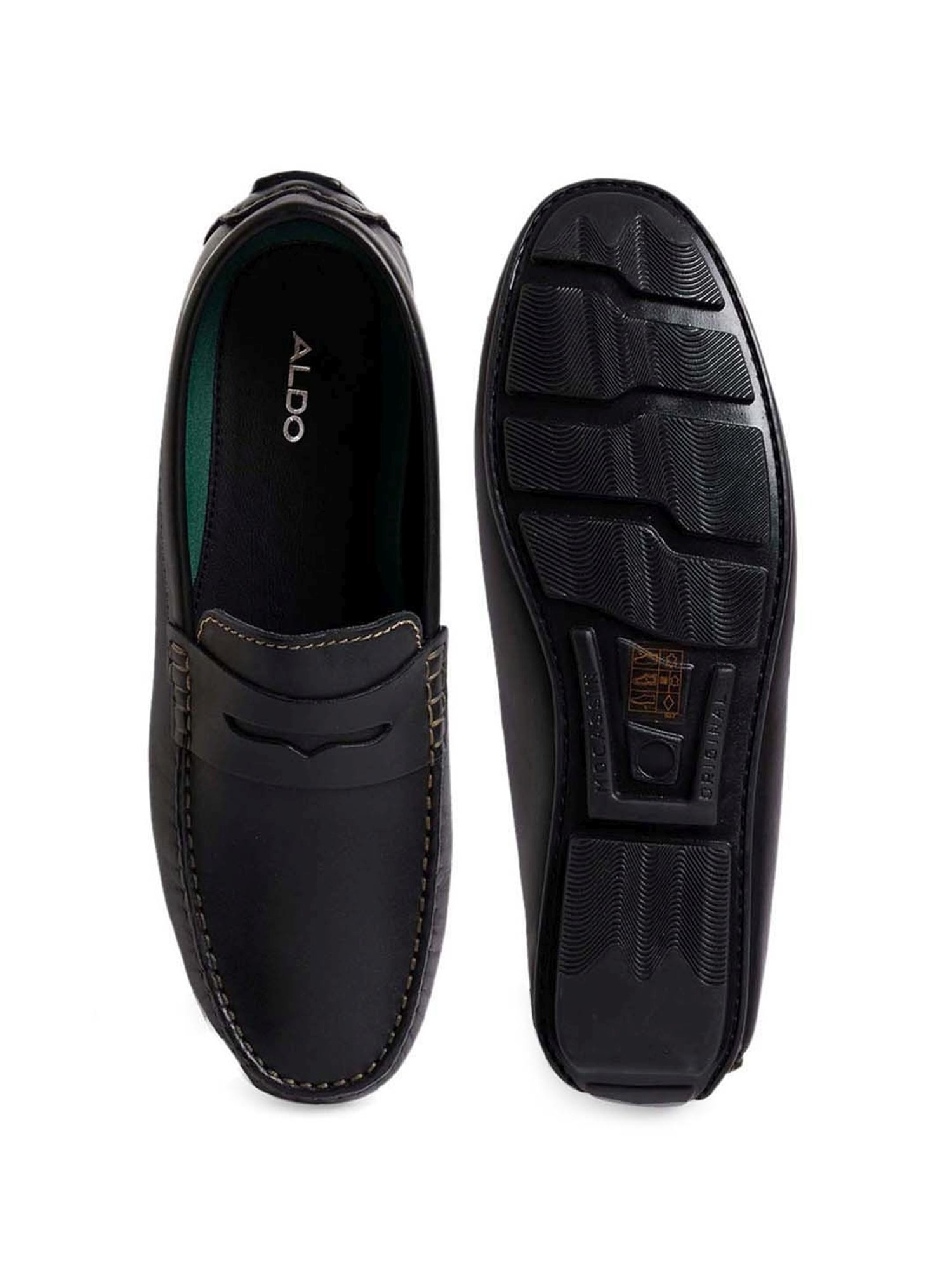 Aldo Men's Black Casual Loafers
