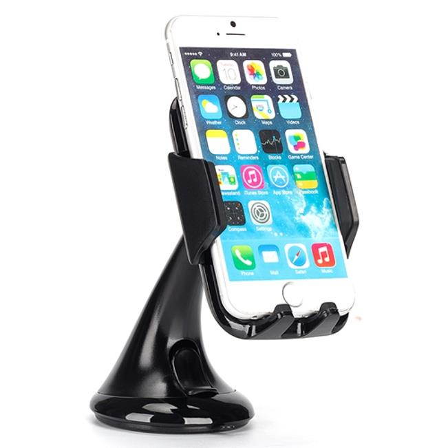 Premium Car Mount Holder Windshield Dash Cradle Stand Window Glass Swivel Dock Suction M8L for Google Pixel 2 XL - HTC 10, Bolt, U11 - Huawei Mate 10, P10 P9 - LG G5 G6, Stylo 3, V20 V30