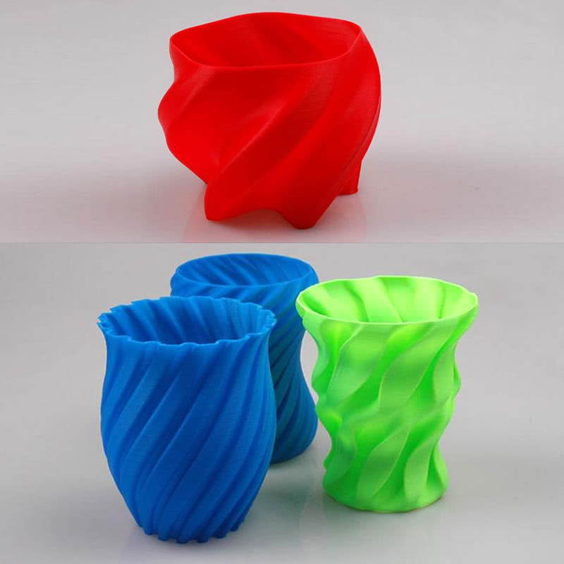 3D Printer Filament 1kg 2.2lb 3mm ABS Plastic for MakerBot RepRap Mendel Yellow