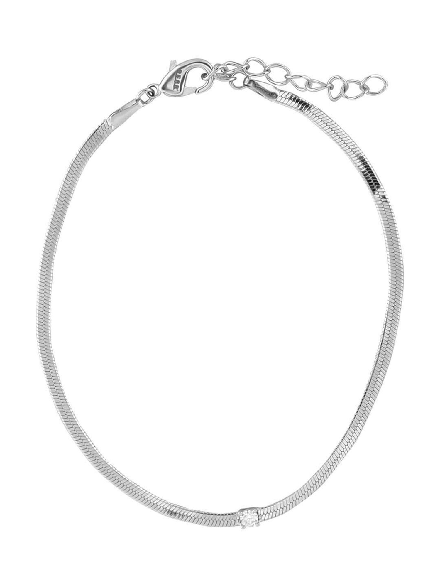 The Real Effect London 800 Silver CZ Bracelet for Women