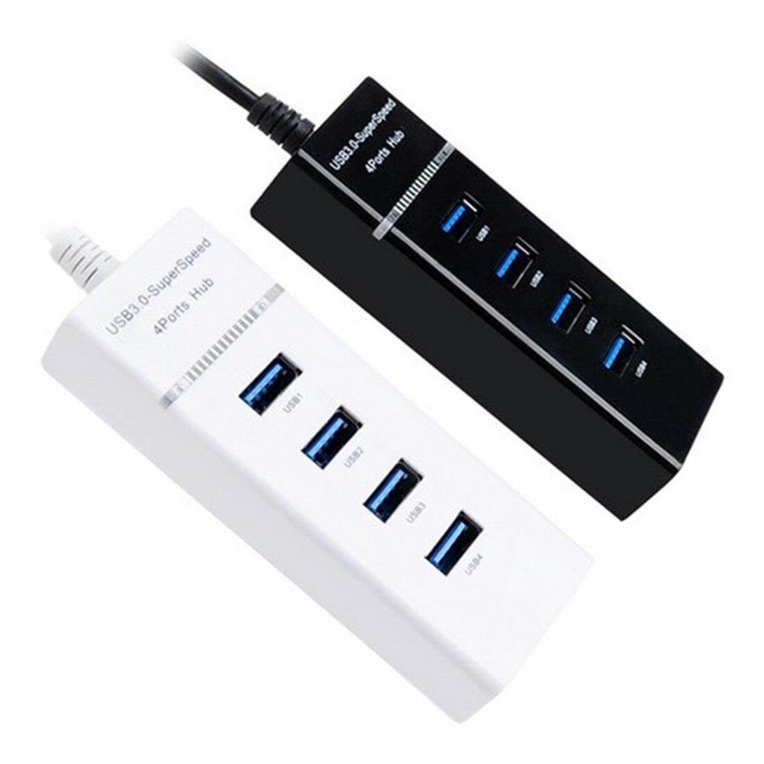 High Speed USB 3.0 HUB Splitter 5Gbps Adapter For PC Computer Laptop Notebook Peripherals Accessories 4 Ports