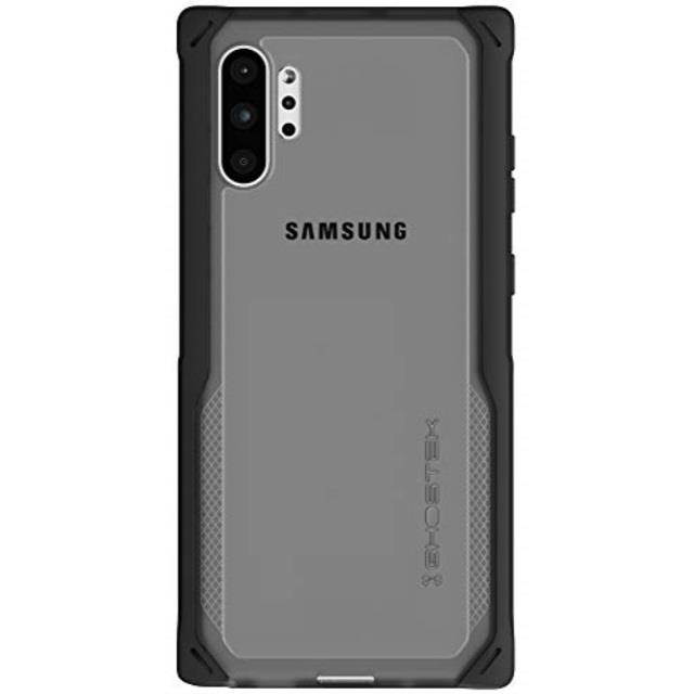 Ghostek Cloak Designed for Samsung Note 10 Case Clear Tough Bumper Protector Cover Luxury Design Supports Wireless Battery Charging Raised Bezel for Extra Screen Protection 2019 Note10 - (Blue/Gold)