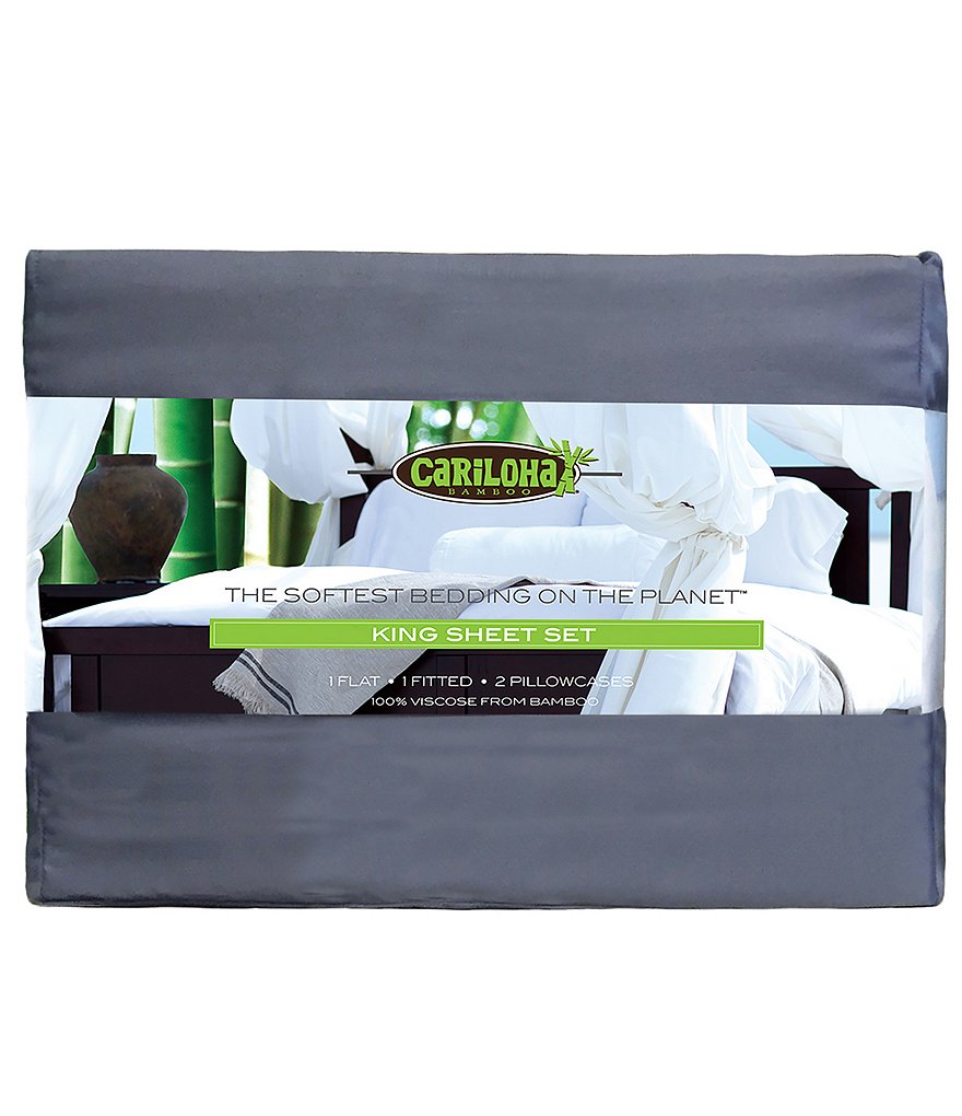 Cariloha Resort Viscose Made From Bamboo 400 Thread-Count Sateen Set
