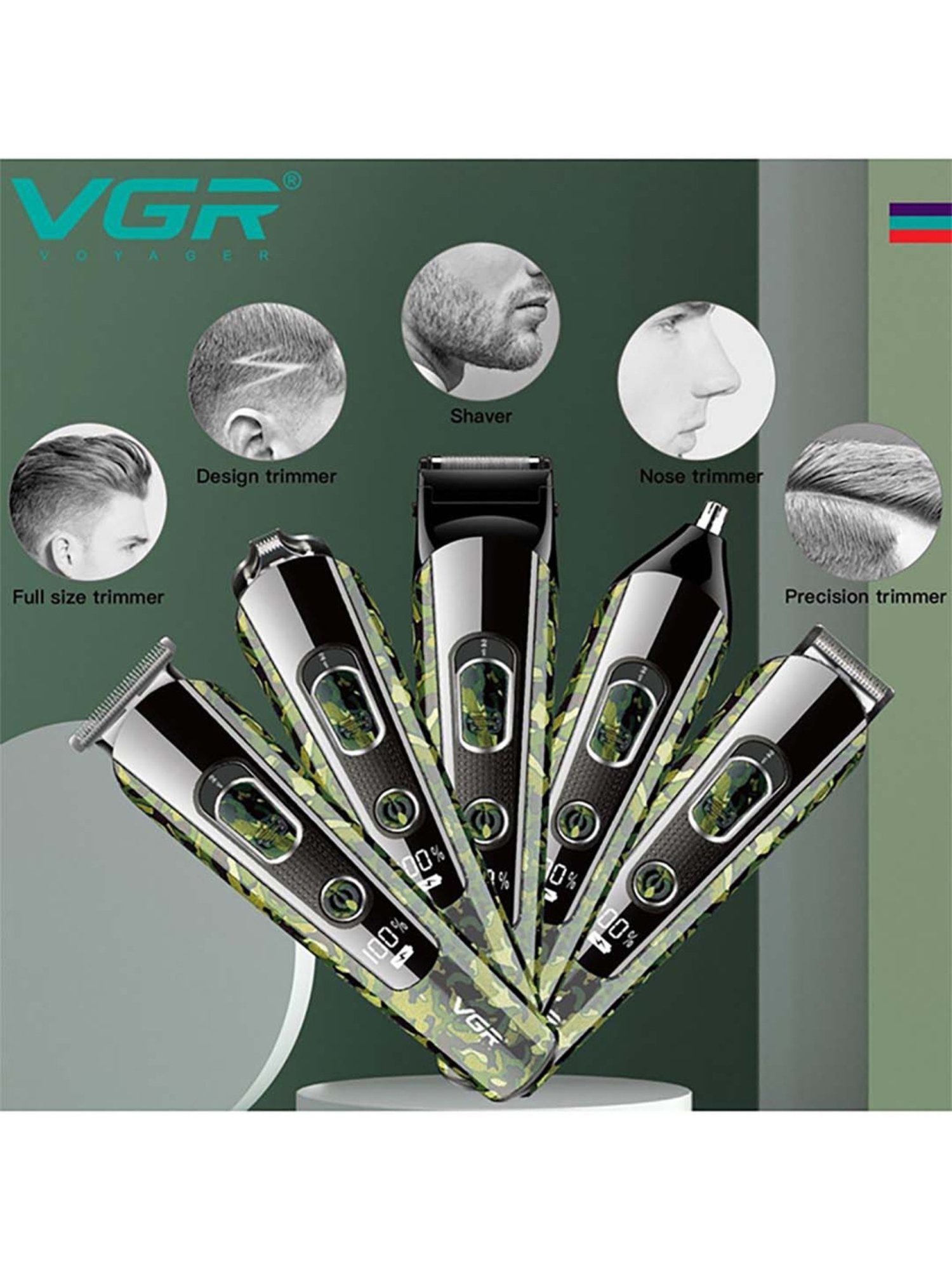 Wahl Professional Moser 1400 Germany Hair Clipper (Maroon)