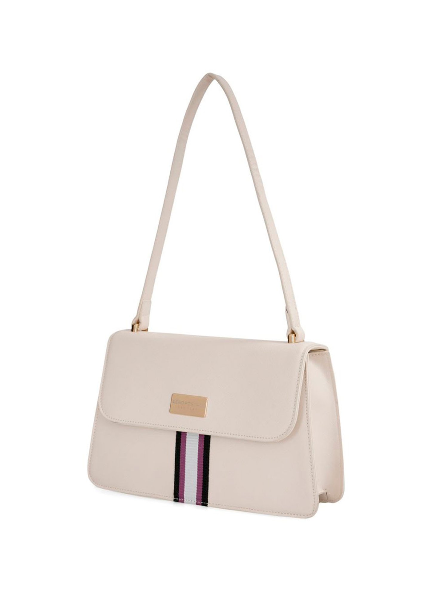 PERQUISITE STEPHANIE Brown Solid Small Sling Handbag