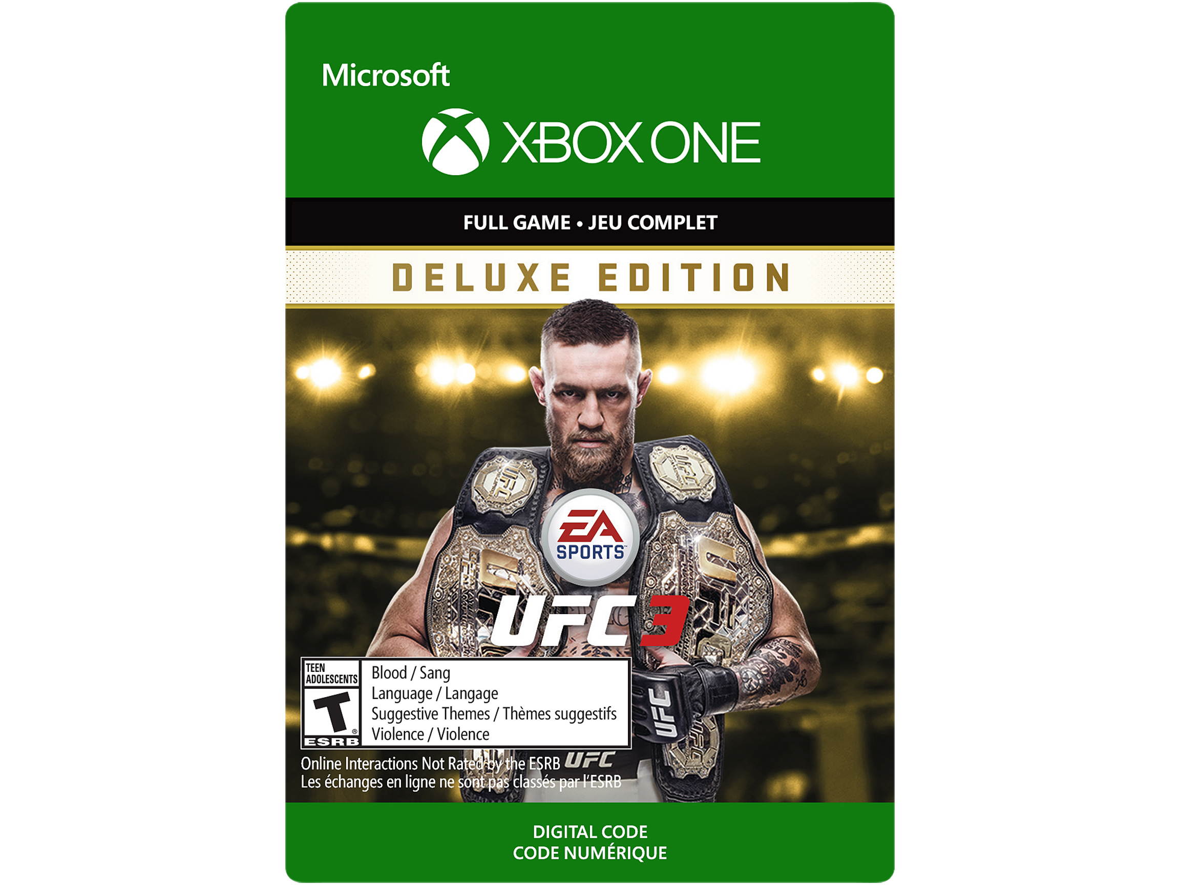 UFC 3: 4600 UFC Points Xbox One [Digital Code]