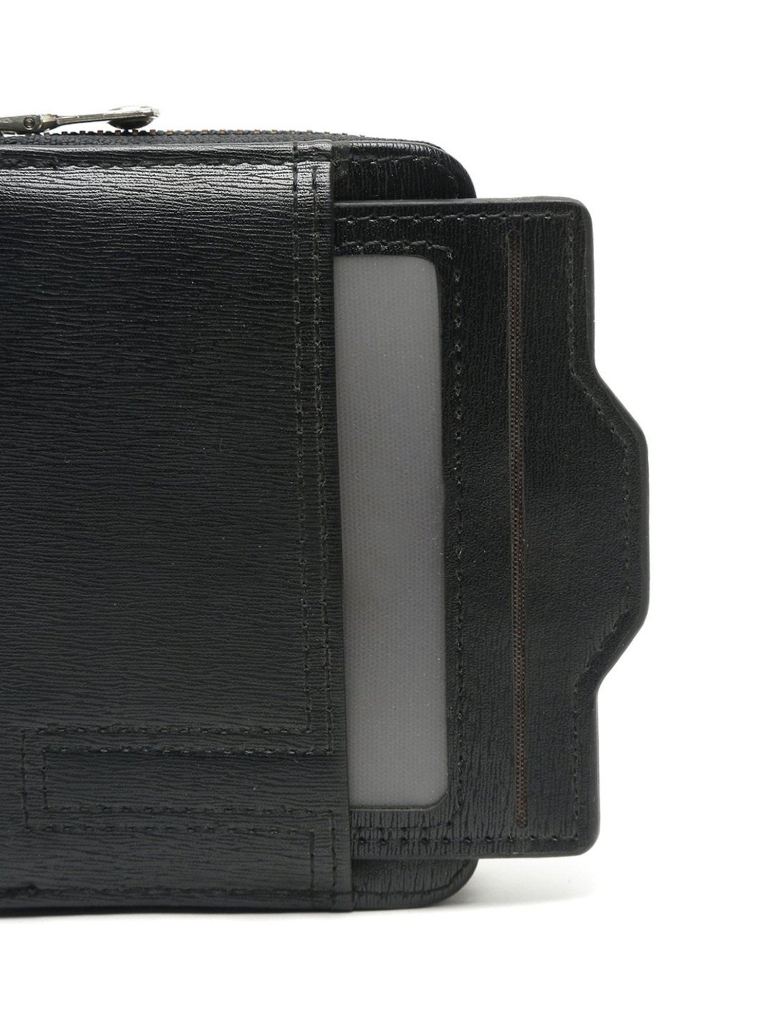 Apsis Black Zip Around Wallet for Women