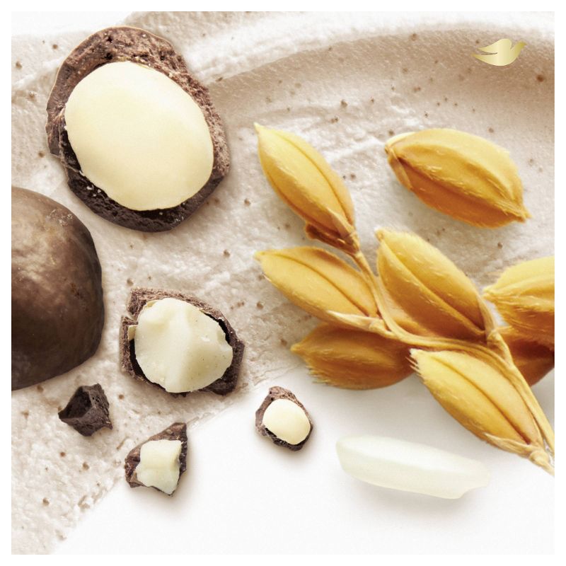 Dove Crushed Macadamia & Rice Milk Exfoliating Body Polish Scrub - 10.5oz