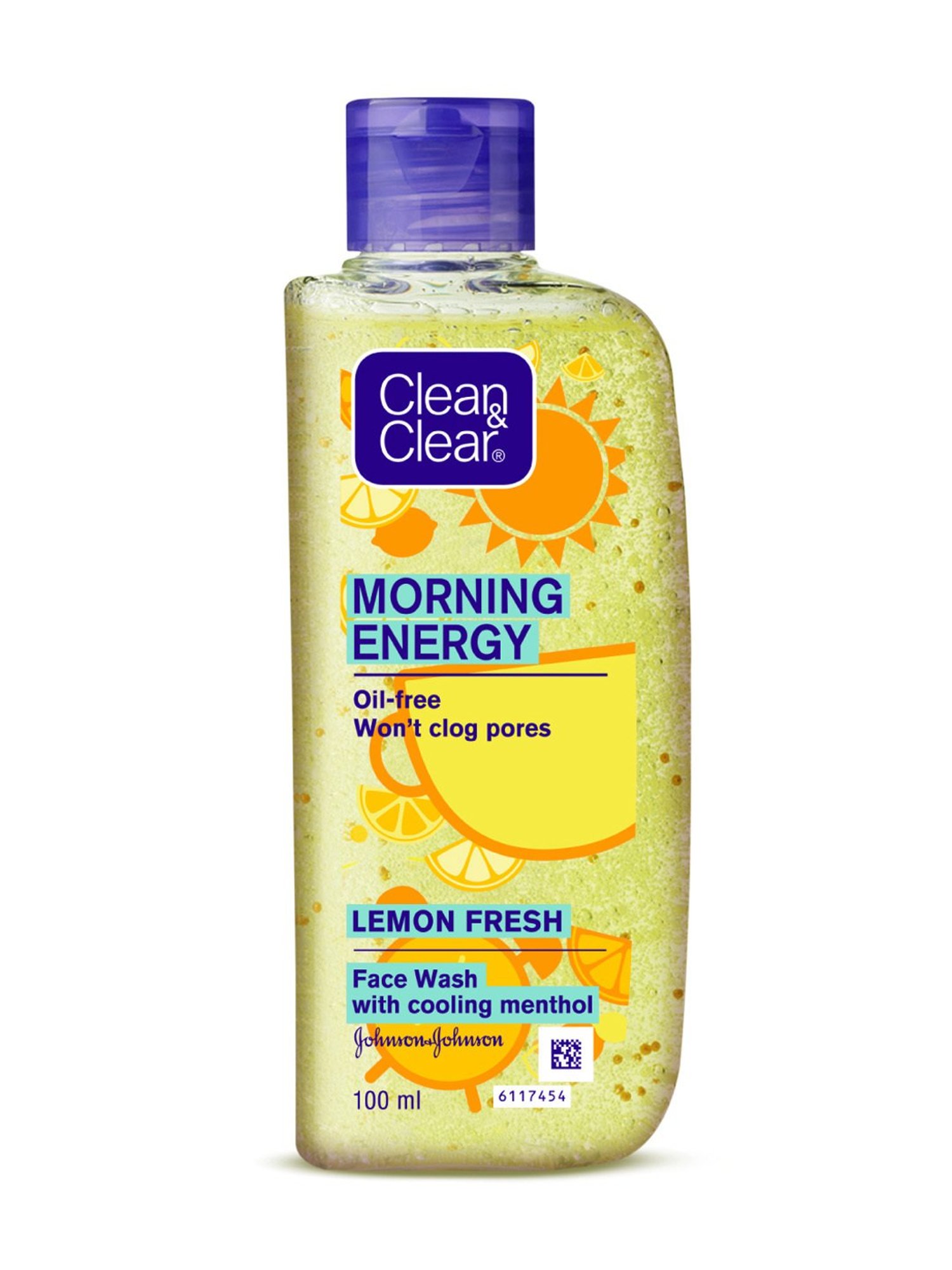 Clean & Clear Morning Energy Lemon Fresh Face Wash - 100 ml