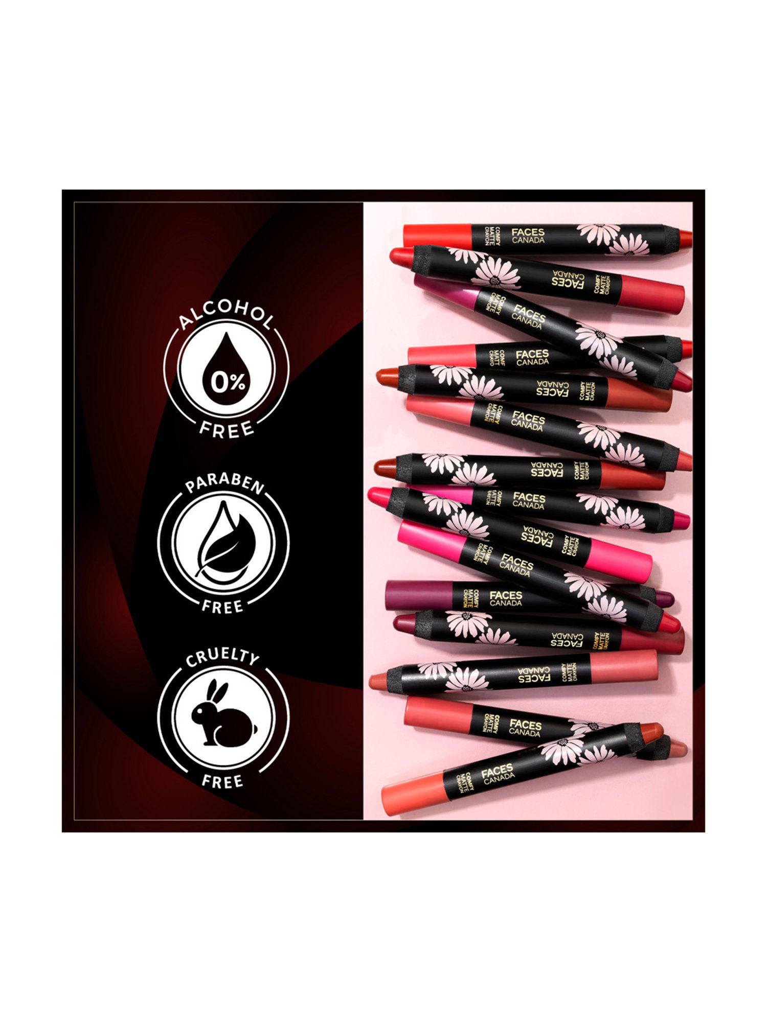 FACES CANADA Comfy Matte Crayon 15 Sorry Not Sorry - 2.8 gm