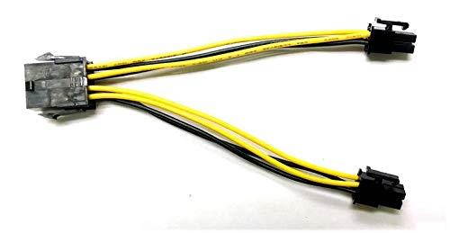 8 Pin EPS Molex Power Connector Male  Y  to (2) 4 Pin Pentium Power EPS Connector Female