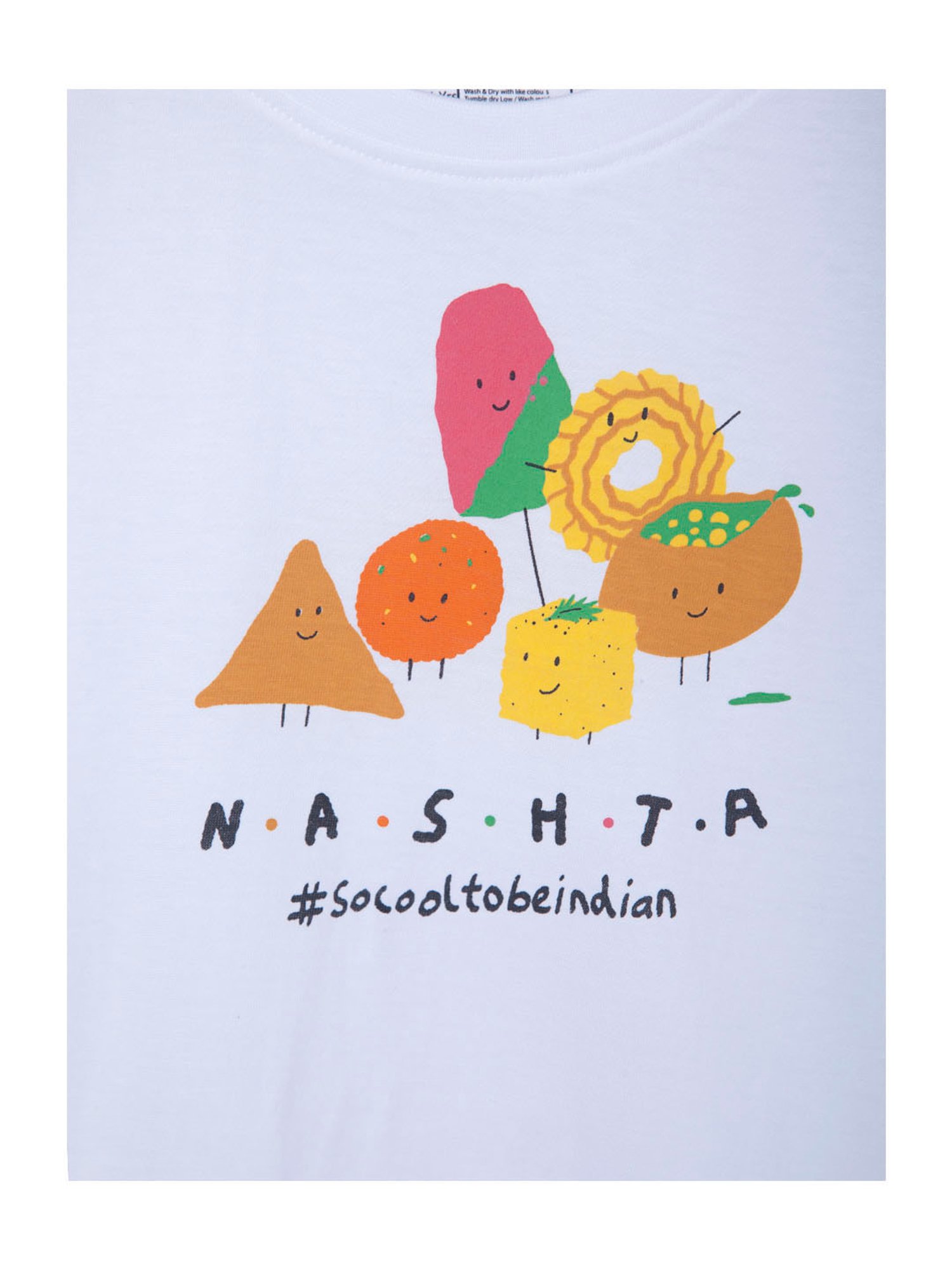 Cub McPaws Kids White Printed  Top