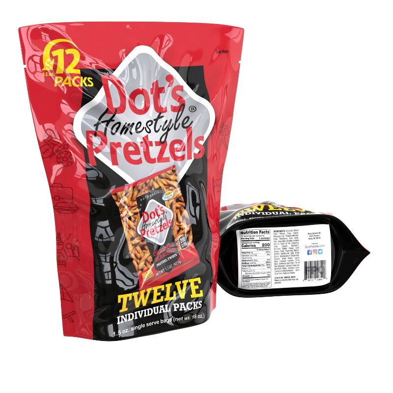 Dot's Homestyle Pretzels Multipack - 18oz