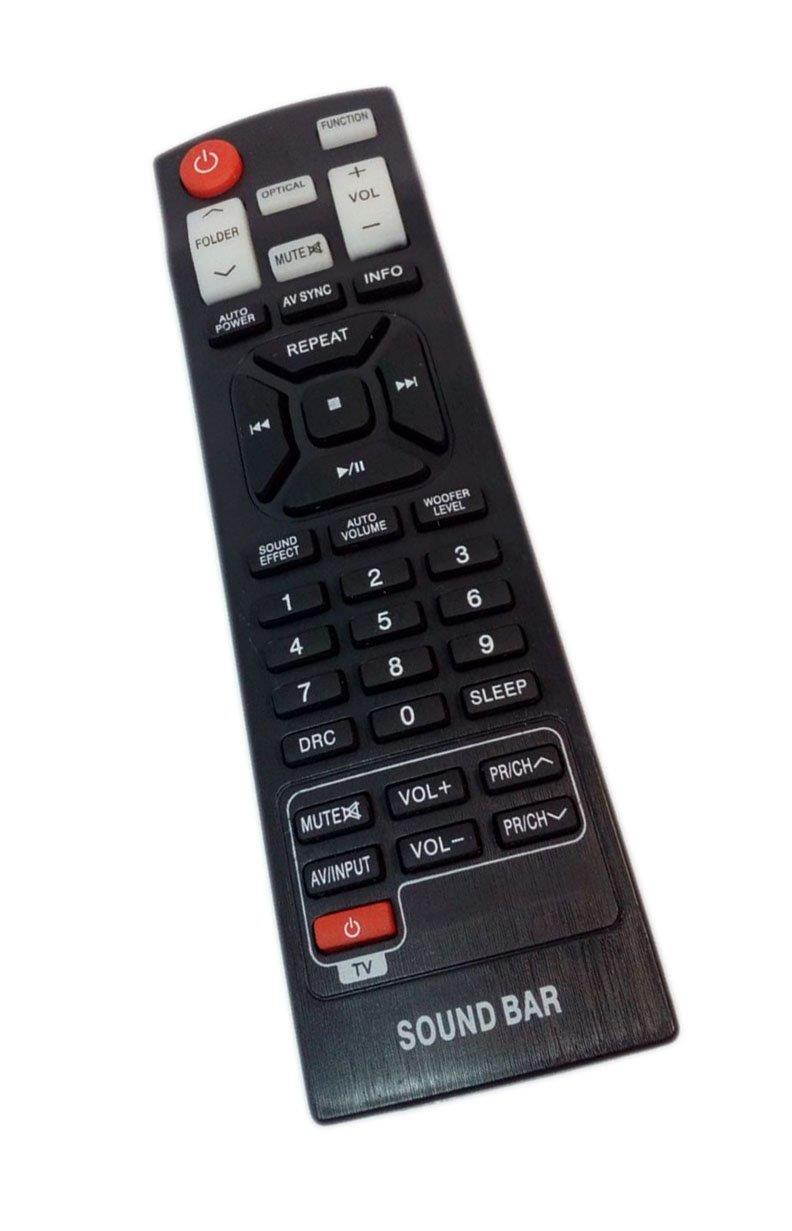 Replaced Remote Control Compatible for LG NB4540 AKB73575422 NB3520A NB5540A Sound Bar/Plate System