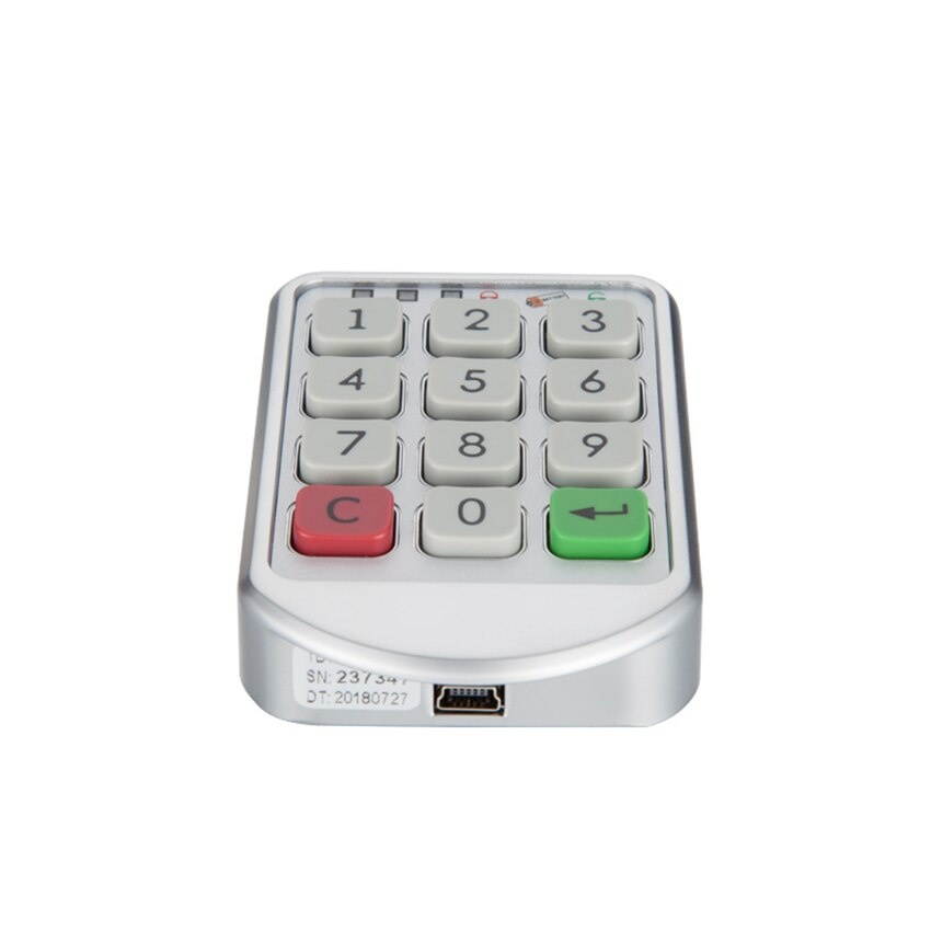 Electronic Cabinet Lock, Intelligent Digit Keypad Cabinet Lock Keyless Safety Security Lock for Drawer, Jewelry Box, Locker