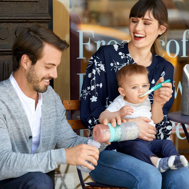 Skip Hop Grab & Go Stackable Formula to Food Container Set