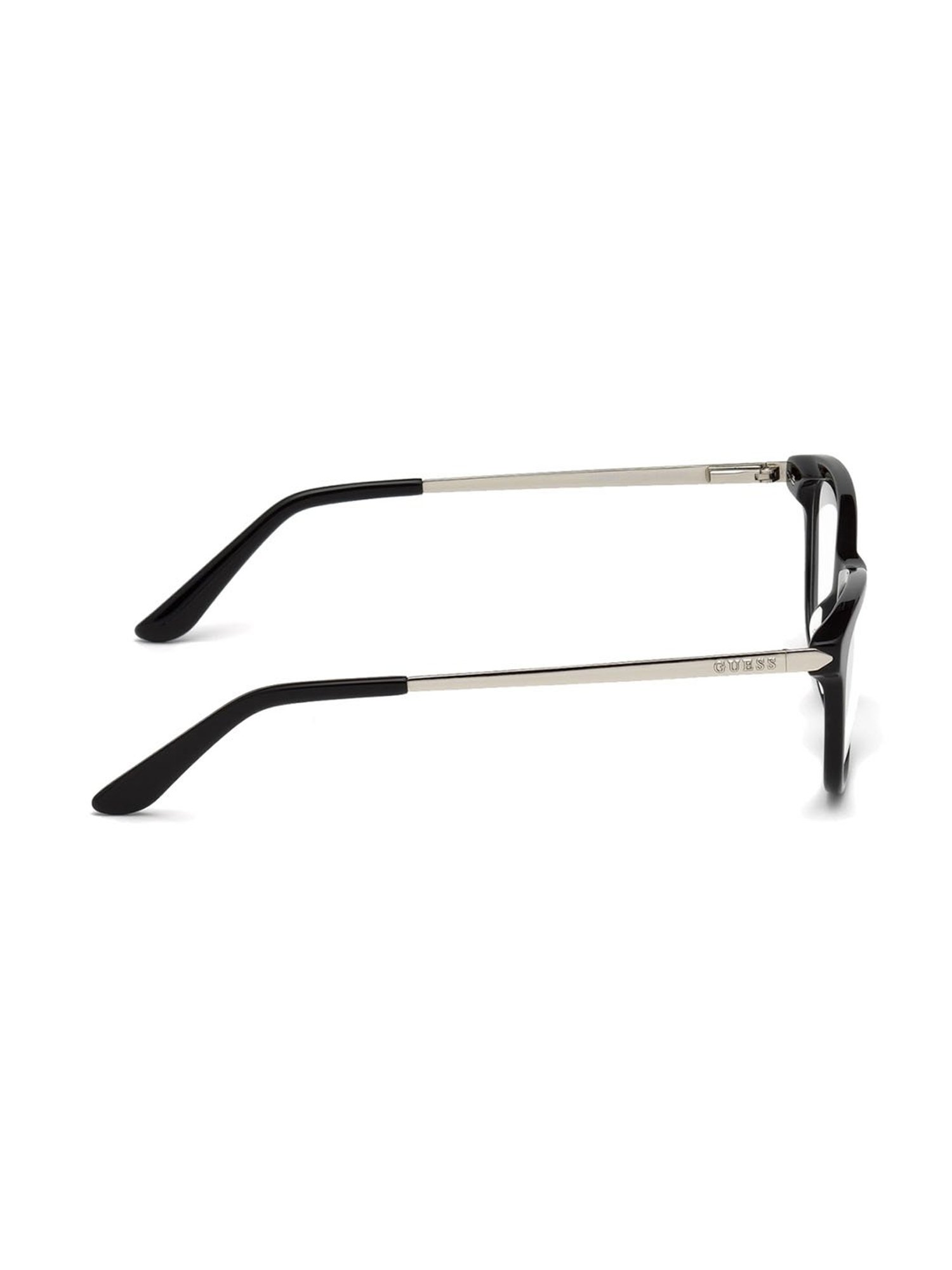 Guess Black Beveled Eye Frames for Women