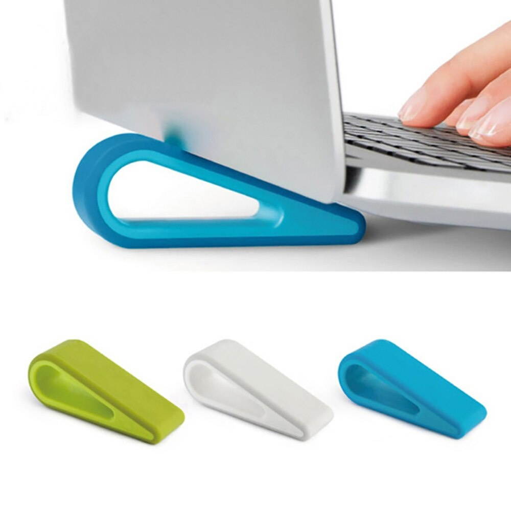 Portable Simple Laptop Stand Adjustable Cooling Bracket Desktop Computer Increased Shelf Cooler Base Pad Bracket Office Supplies
