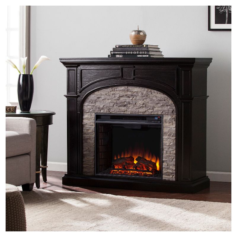 ClassicFlame 39-In LED Builders Electric Firebox with Swinging Doors - 39EB500GRS