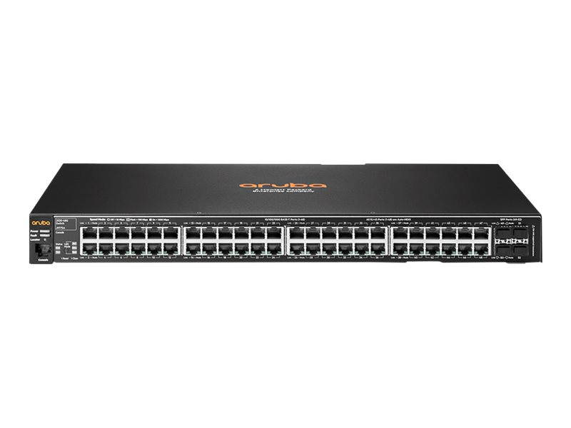 HPE Aruba 2930F 48G PoE+ 4SFP+ - switch - 48 ports - managed - rack-mountable JL256A