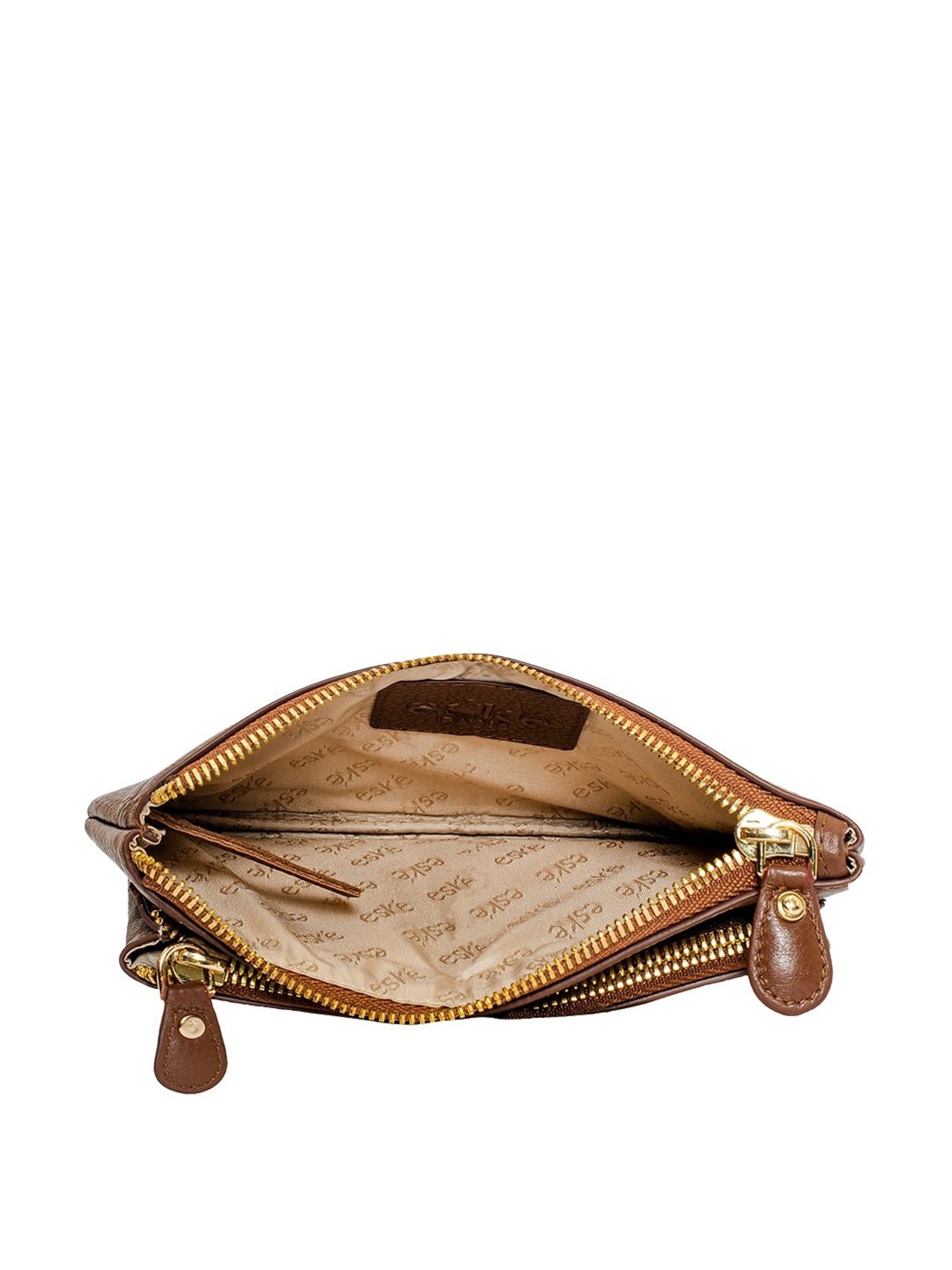 Eske Aleta Brown Solid Wallet for Women