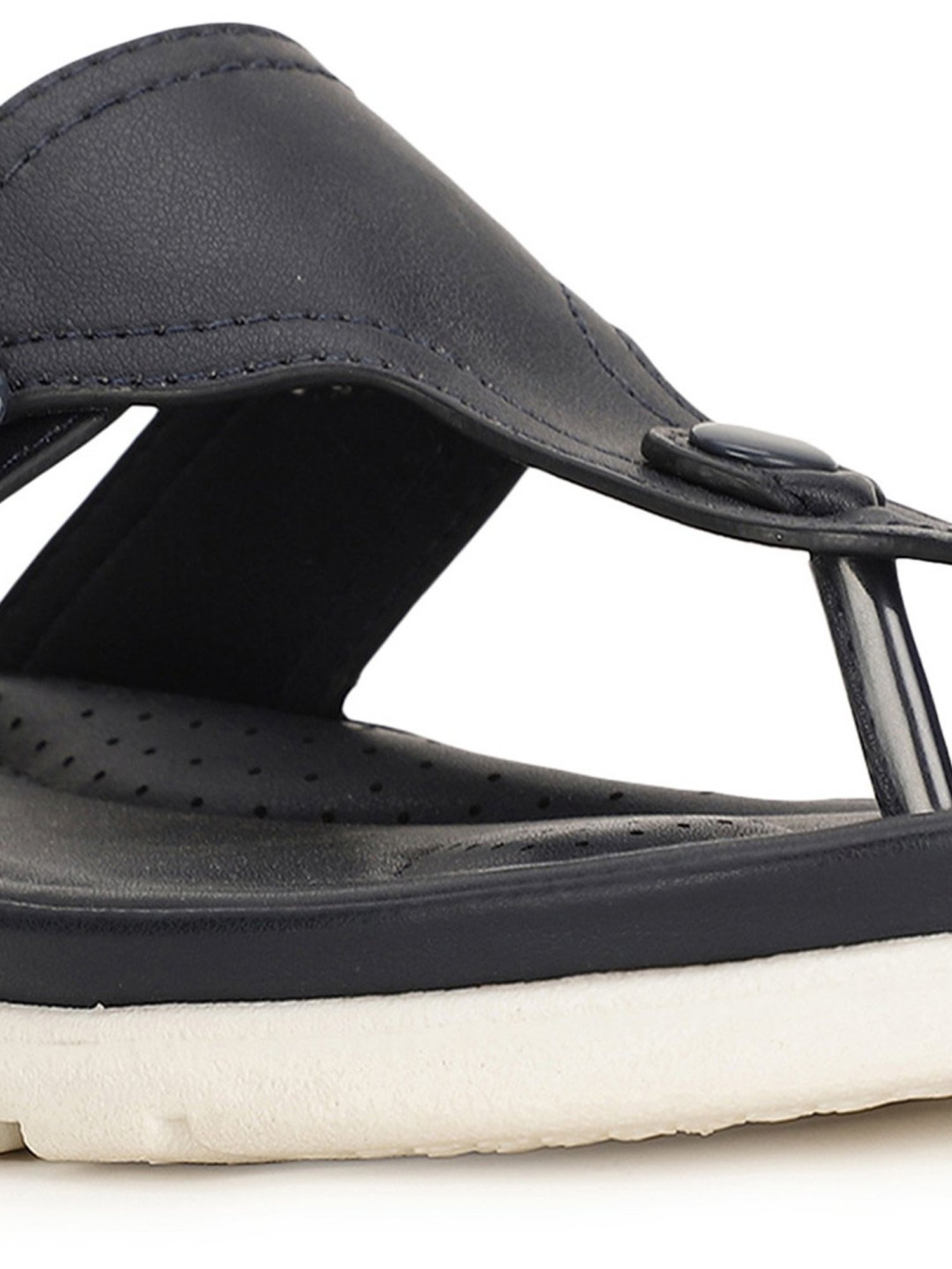 Bata Women's Blue Thong Wedges