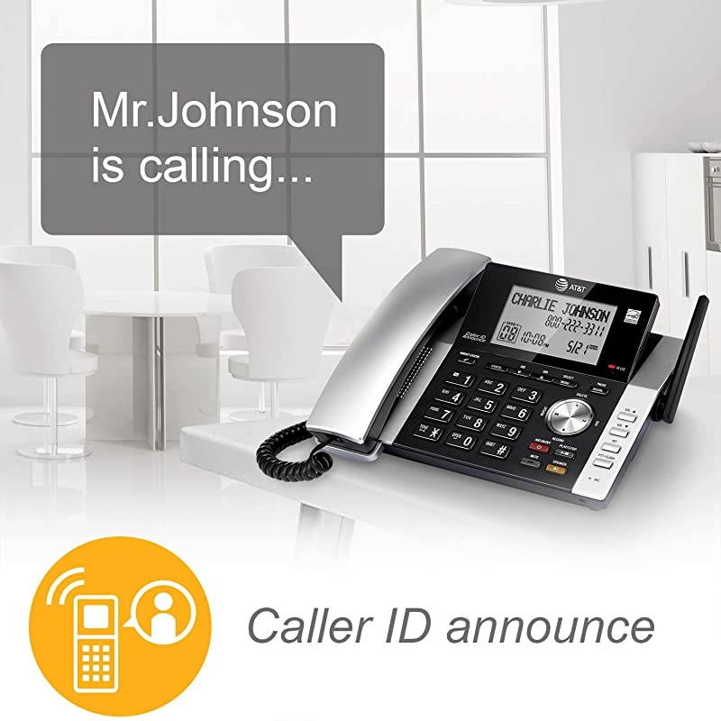 CL84215 Dect 60 Expandable Cordless Phone System WDigital Answering