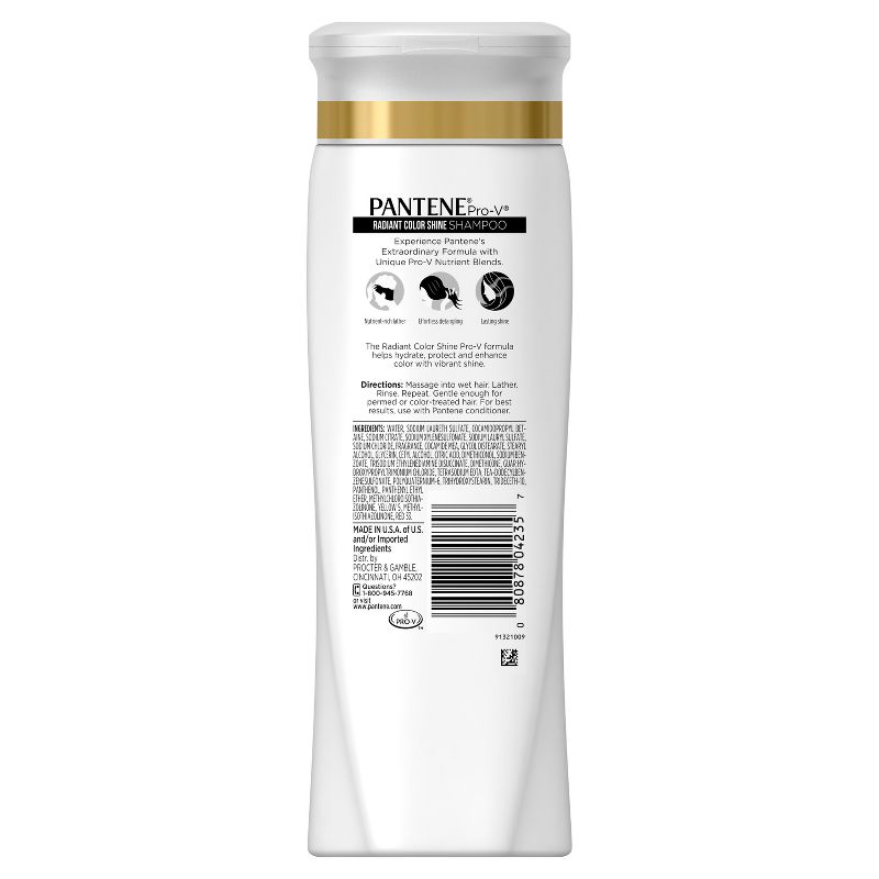 Pantene Pro -V Radiant Color Shine Shampoo - 12.6 fl oz