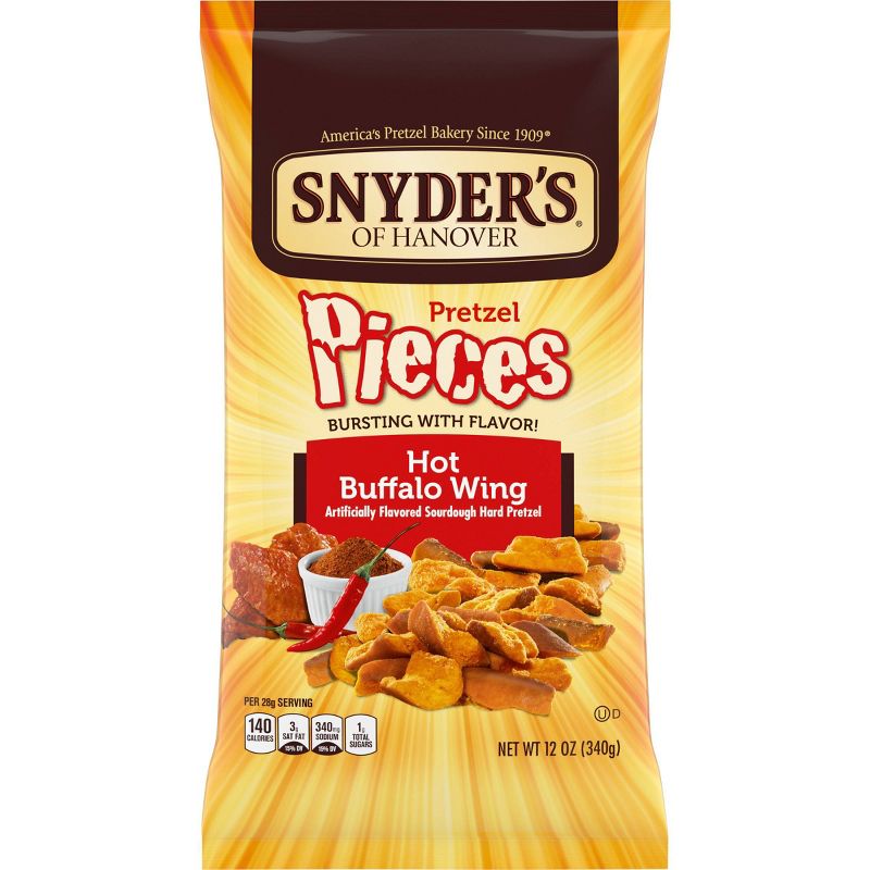 Snyder's Hot Buffalo Wing Pretzel Pieces - 12oz