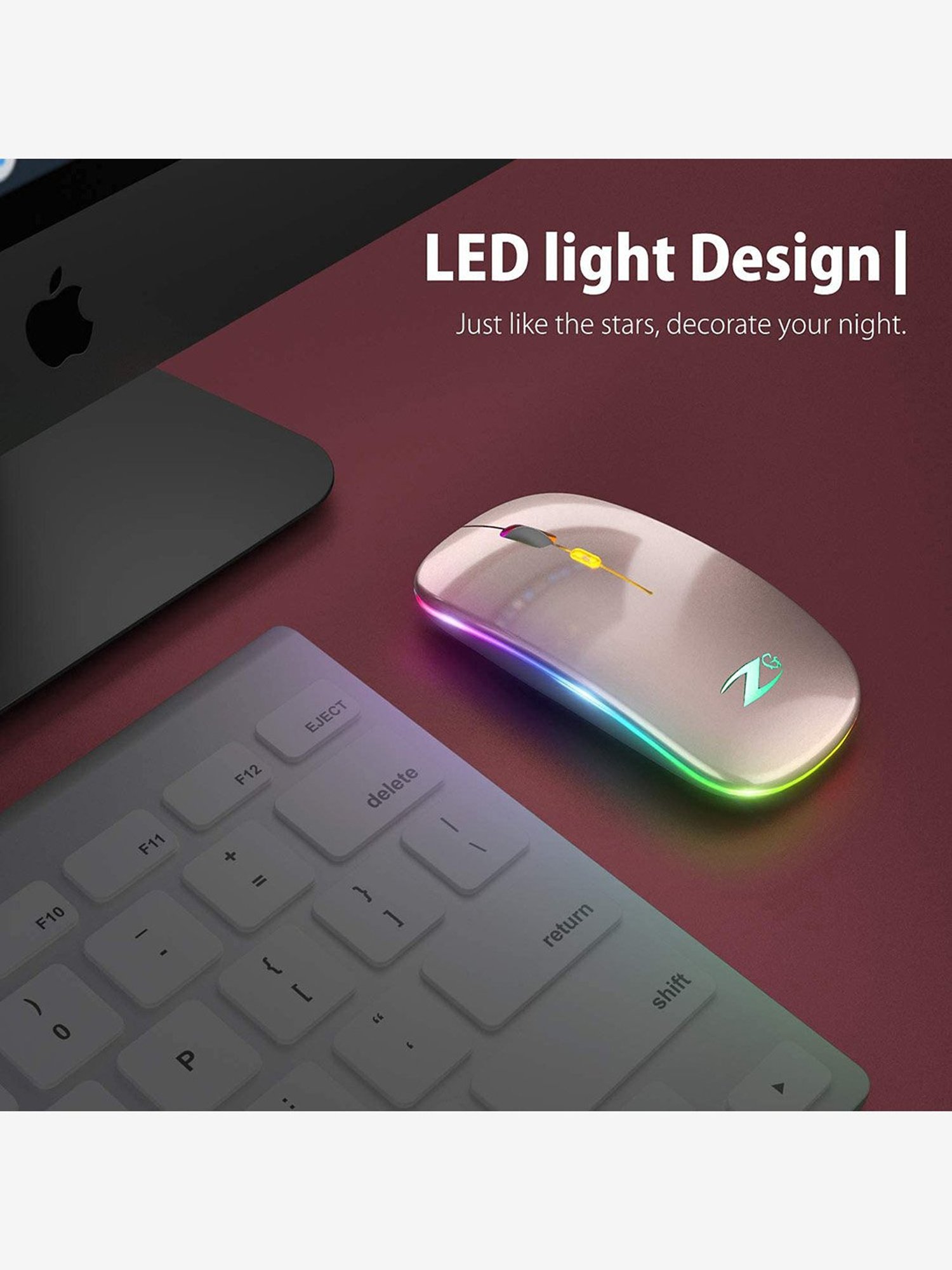 Zoook Blade Wireless Mouse (Rose Gold)