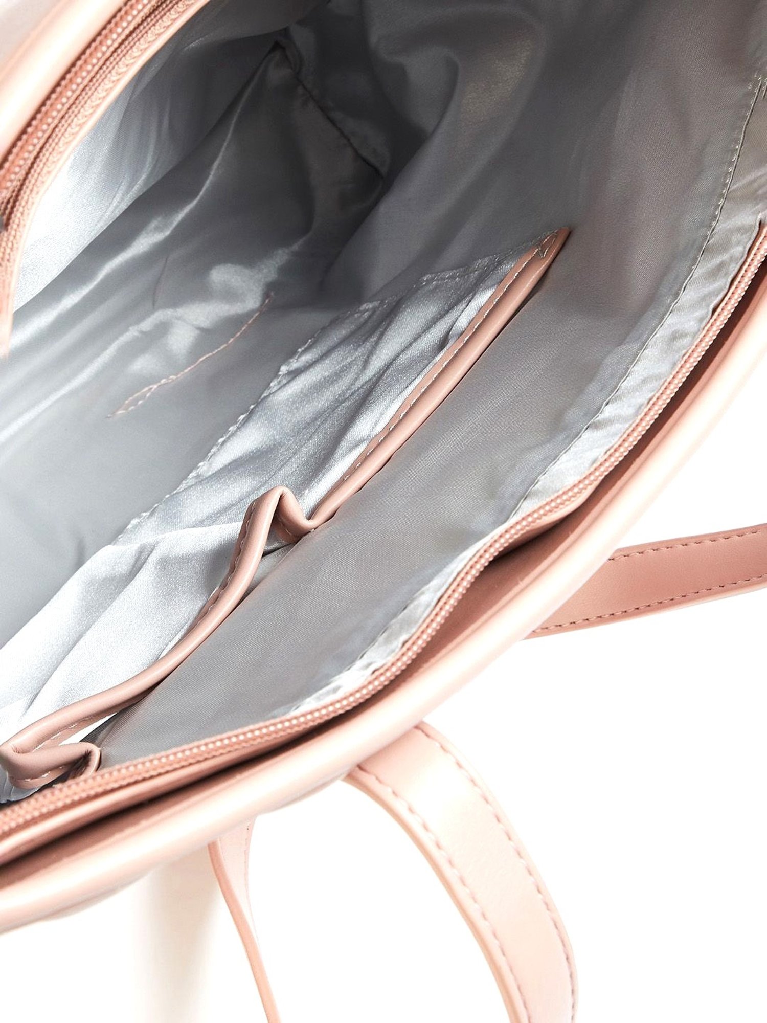 Code by Lifestyle Nude Quilted Shoulder Bag