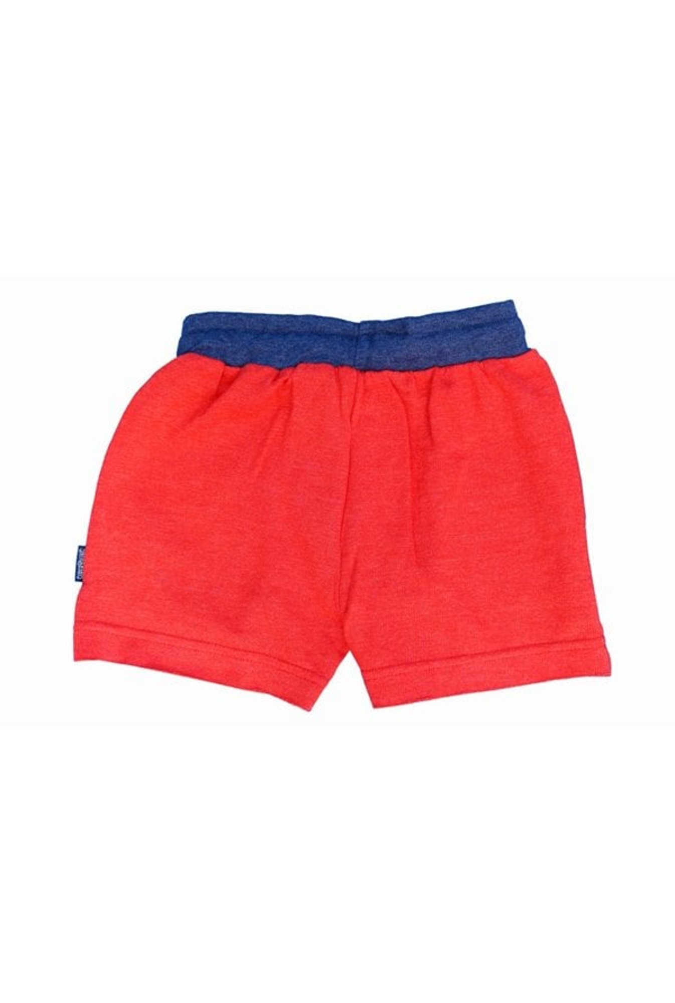 Superyoung Kids Red Solid Shorts