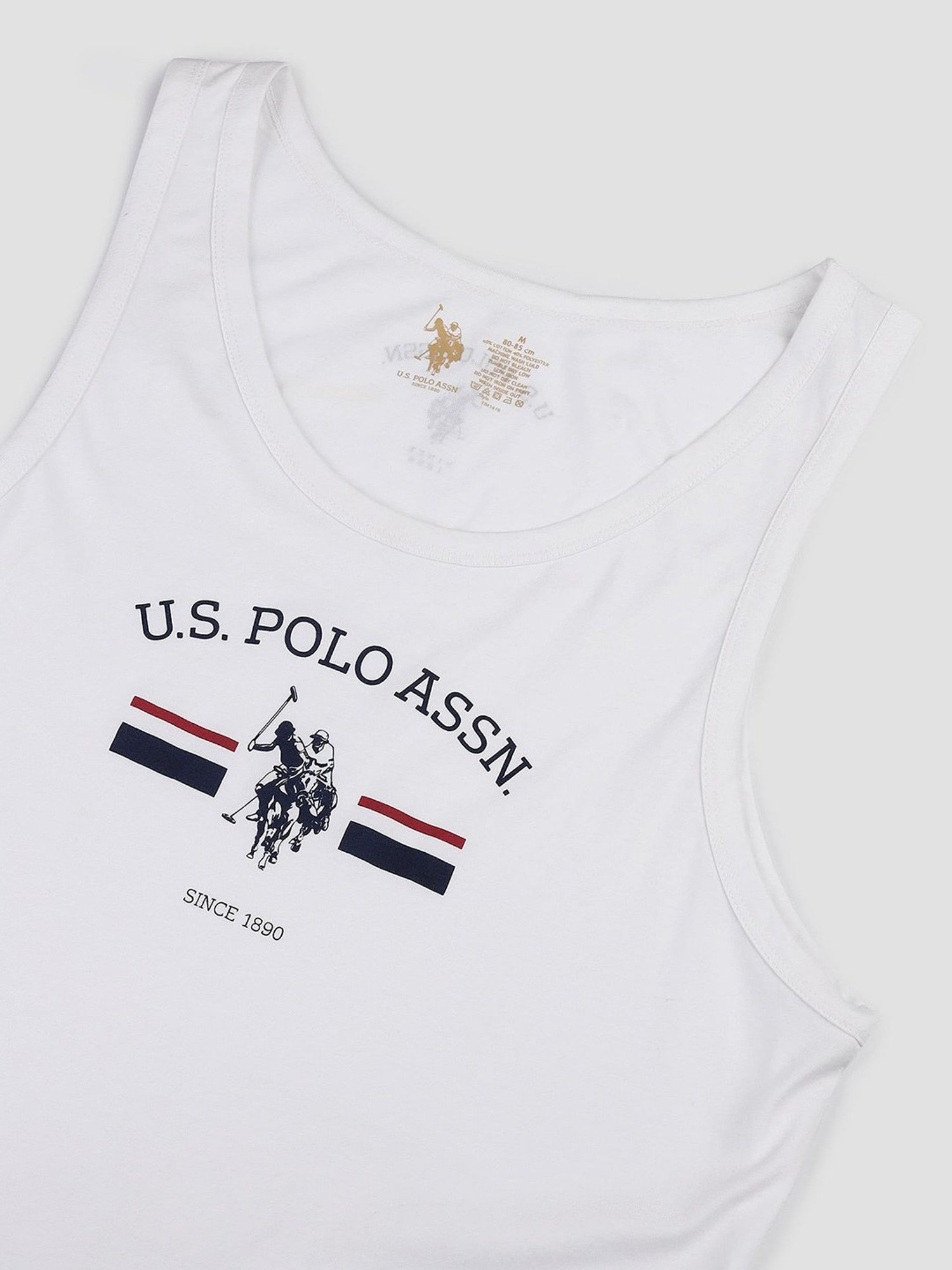 Cantabil Navy Blue Cotton Regular Fit Vest