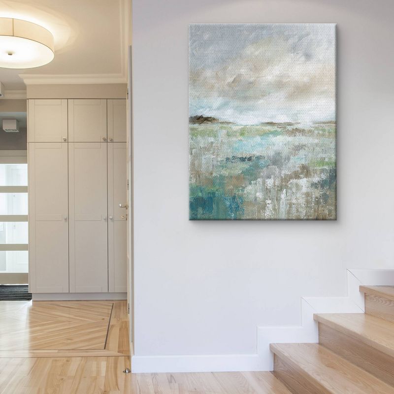 Soft Vista li By Nan Wrapped Unframed Wall Canvas Art - Masterpiece Art Gallery